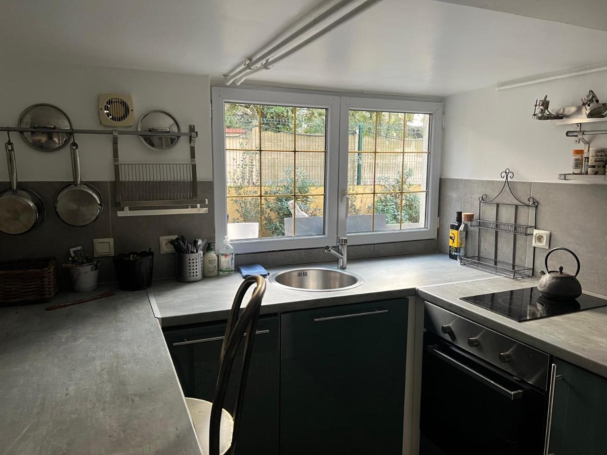 Petit Studio De La Maison Du Bonheur - Rez De Jardin Villiers-sur-Marne Exterior foto